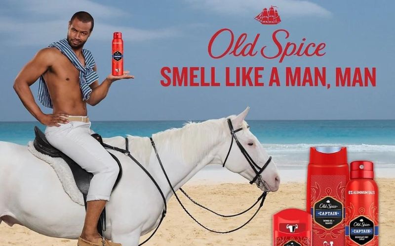 Old Spice “The Man Your Man Could Smell Like”