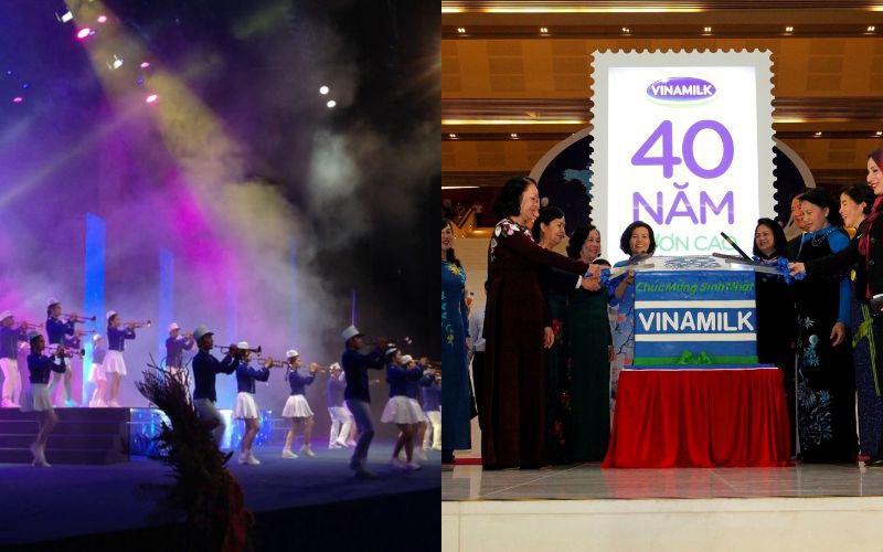 Sự kiện "Giấc mơ sữa Việt" kỷ niệm 40 năm thành lập Công ty Cổ phần Sữa Việt Nam Vinamilk