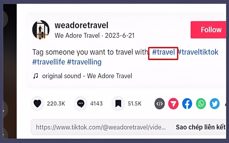Hashtag #Travel