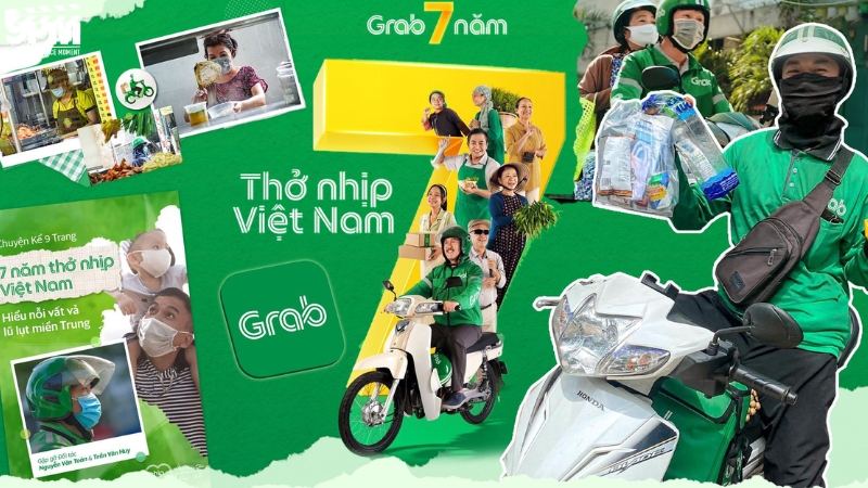 Grab cung cấp đa dạng dịch vụ từ vận chuyển, giao đồ ăn đến thanh toán,...